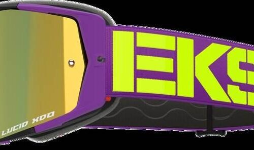 Lucid Caliber Goggle Purple Gold Mirror Lens for sale