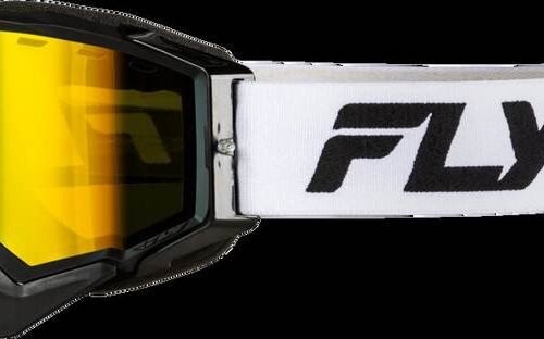 Zone Elite Snw Goggle Wht/Blk W/Plrzd Yellow Lens for sale