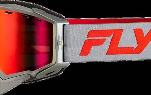 Zone Elite Snw Goggle Grey/Red W/Red Mir/Plrzd Amber Lens for sale