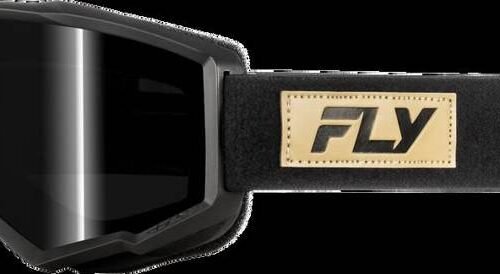 Focus Sand Goggle Black/Tan W/ Dark Smoke Lens