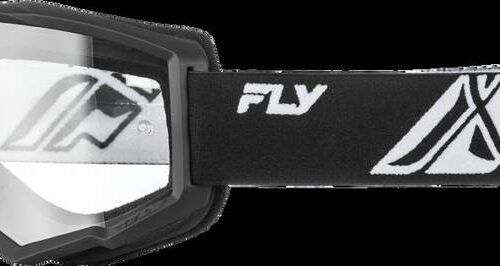 Youth Focus Goggle Black/White W/ Clear Lens for sale