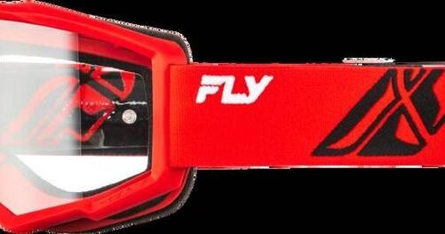 Youth Focus Goggle Red/Black W/ Clear Lens for sale