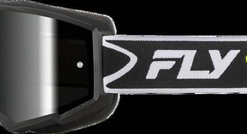 Zone Goggle Black/White W/Black Mirror/Smoke Lens for sale