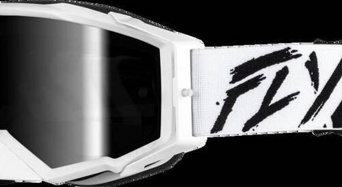 Zone Elite Goggle Black/White W/ Black Mirror/Smoke Lens for sale
