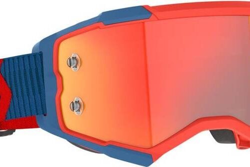 Fury Goggle Drk Blu/Neon Rd Org Chrm Wrks for sale