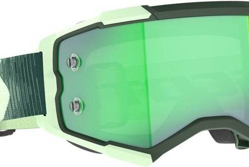 Fury Goggle Dk Gn/Mnt Grn Grn Chome Works for sale