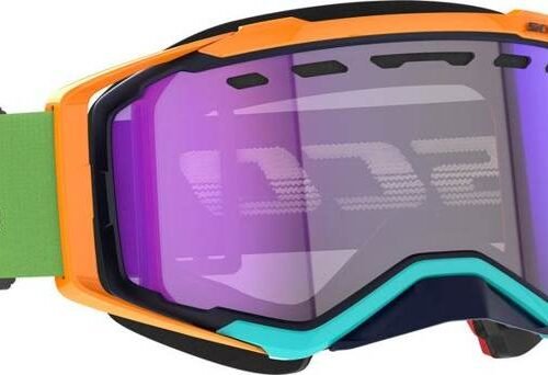 Prospect Snwcrss Ls Goggle Blue/Orange Blue Chrome for sale