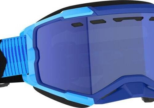 Fury Snowcross Goggle Blue/Black Enhcr Blue Chrm for sale