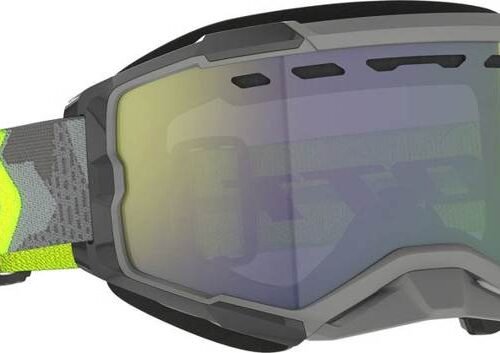 Fury Snowcross Goggle Lt Gry/Nen Ylw Enhcr Ylw Chrm for sale
