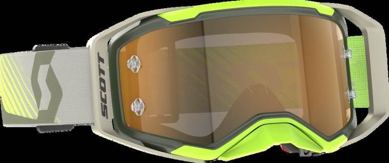 Prospect 2.0 Amp Goggle Kaki Grn/N Ylw Amp Gld Chr Wrk