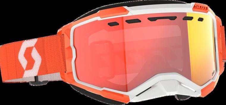 Fury Snowcross Goggle Orange Enhancer Red Chrm