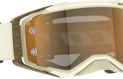 Prospect Pro Circuit Goggle Beige/Wht/Br Amp Gld Cr Wrks for sale