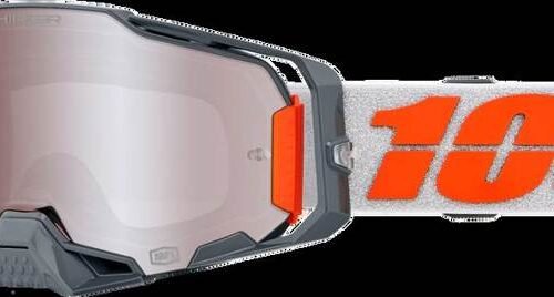 Armega Hiper Goggle Silver Mirror Silver Lens for sale