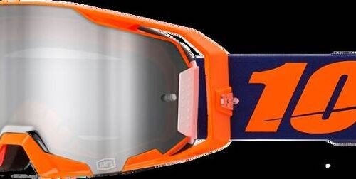 Armatic Goggle Neon Org Mirror Silvr Flash for sale