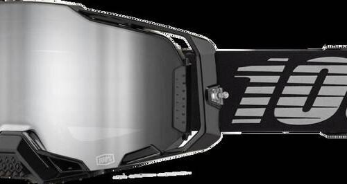 Armega Goggle Black Mirror Silver Lens for sale