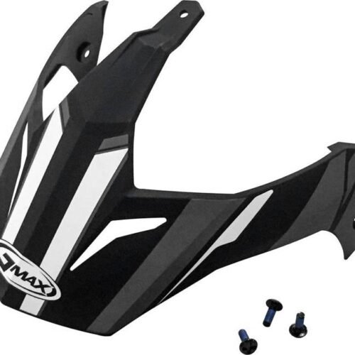 Visor Vertical Matte Black Dark Silver W/Screw Gm-11 for sale