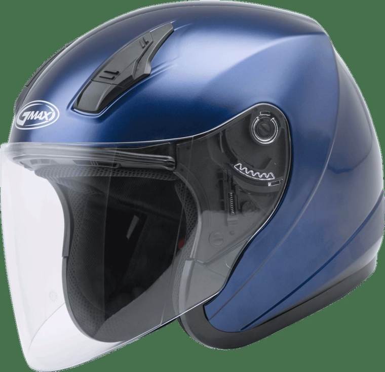Of-17 Open-Face Helmet Blue 3x
