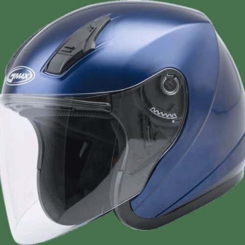 Of-17 Open-Face Helmet Blue Lg for sale