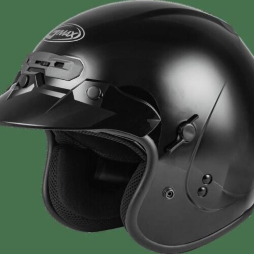 Gm-32 Open-Face Helmet Black Xs