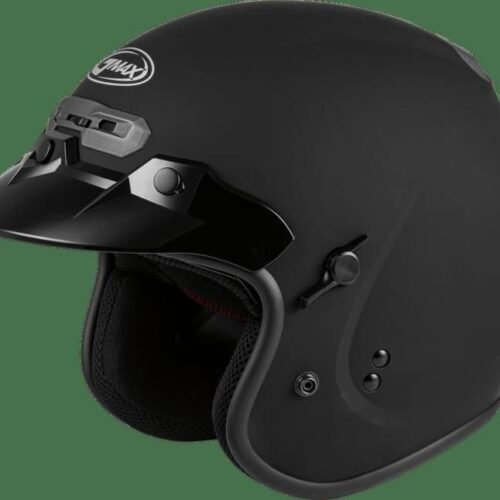 Gm-32 Open-Face Helmet Matte Black Xs