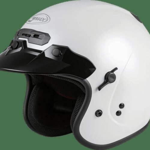 Gm-32 Open-Face Helmet Pearl White Lg for sale