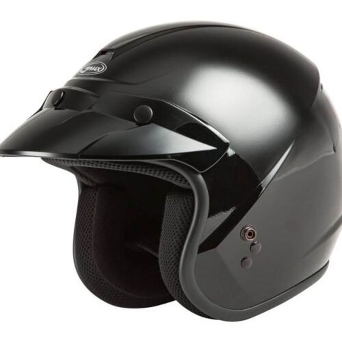 Youth Of-2y Open-Face Helmet Black Ym for sale