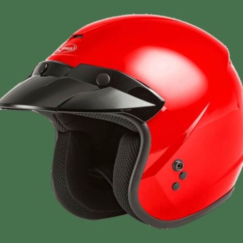 Youth Of-2y Open-Face Helmet Red Yl for sale