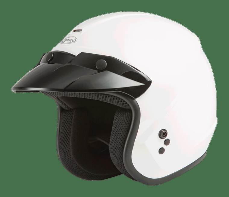 Youth Of-2y Open-Face Helmet White Yl