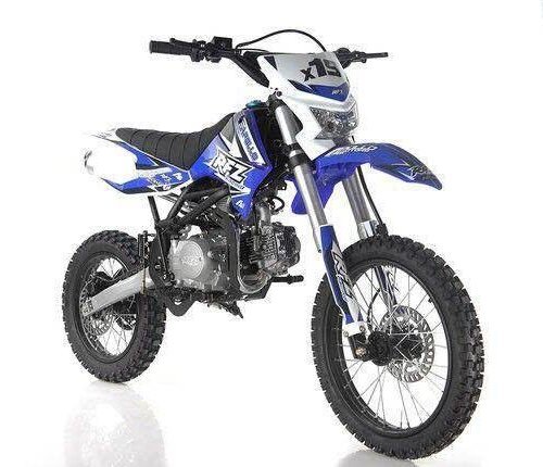 Apollo RFZ 125cc X19 Dirt Bike, 4-Speed Manual, Headlight, Dual Disc Brakes, 17/14 inch Wheels, Ages 12 and up for sale