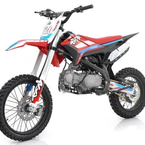 Apollo Thunder T40 140cc Dirt Bike, 4-Speed Manual, 17/14 inch Wheels, Ages 12 and up for sale