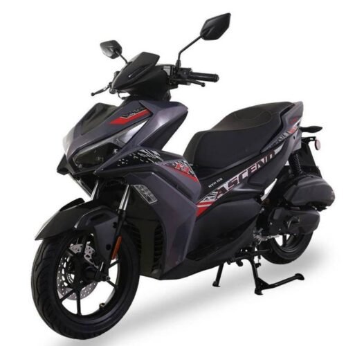 Ascend F3 150cc Street Scooter, Automatic Shifting, Hydraulic Disc Brakes, 14 inch Aluminum Wheels, Digital Speedometers for sale