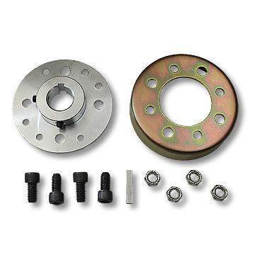 Band Brake Drum, 4", No Flange, with Mini-Hub, 3/4" Bore for sale