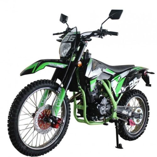 Broncho 300 Dual Sport Dirt Bike, 5-Speed Manual, Electric Start, (21/18) Wheels for sale