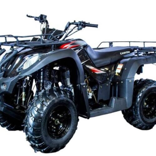 Canyon 250cc Utility ATV, Shaft Drive, Semi-automatic 4-Speed with Reverse, 10-inch Wheels