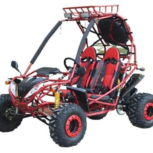 Captain Mid-Size Kids Gas Go Kart, 7.5hp 208cc engine with Electric Start, Automatic with Reverse, Ages 8 and up for sale