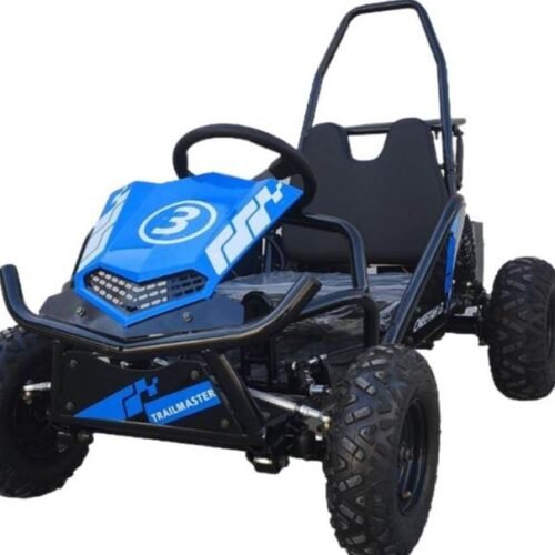 TrailMaster Cheetah i3 Kids Electric Mini Go Kart, 3-Speed settings, with Reverse, Kids Ages 4-9