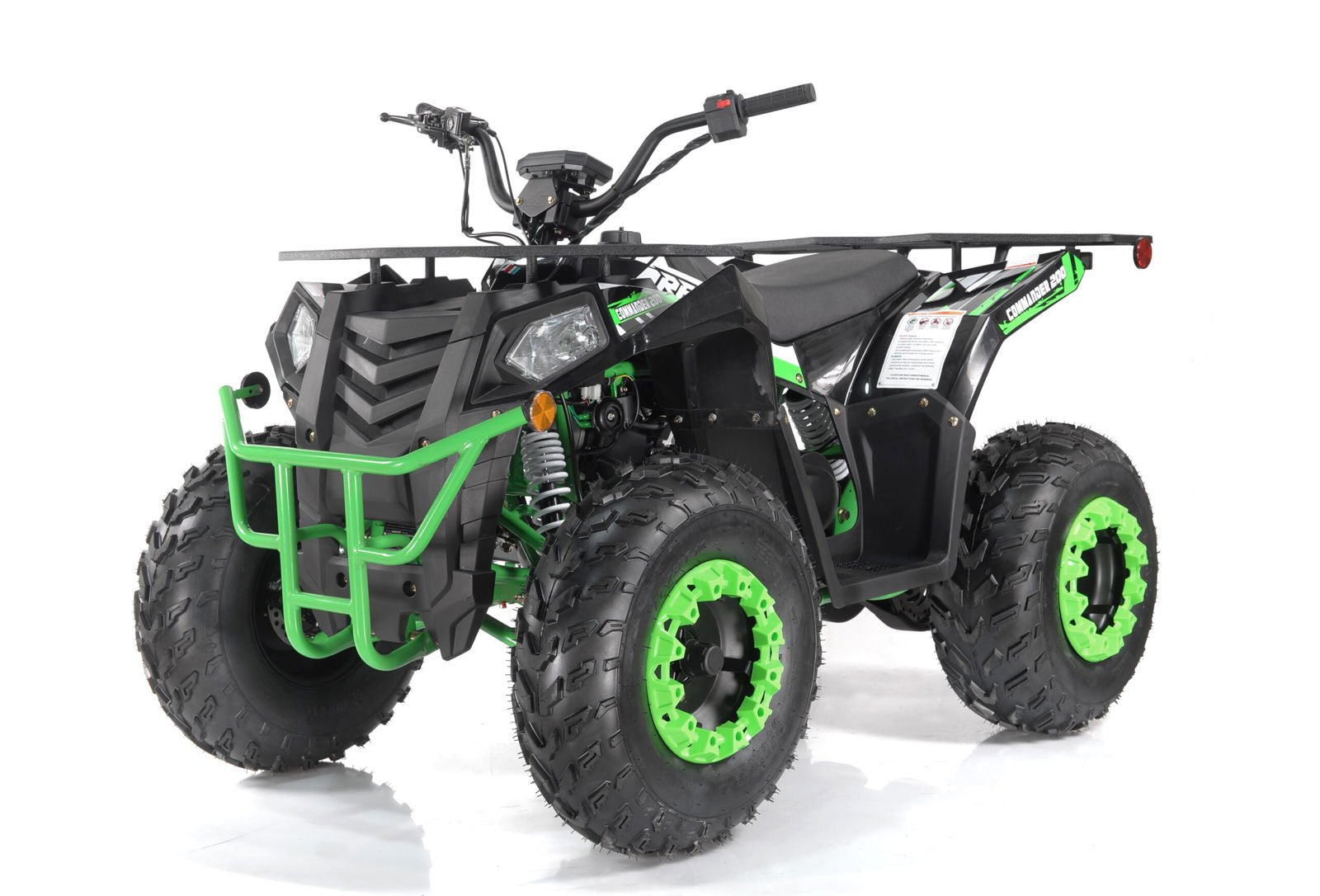 Commander 200cc Utility Style ATV, Fully-Automatic with Reverse, Ages 16 and up - Black