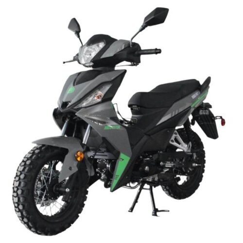 Cross 125RTF Off-Road Scooter, 4-Speed Semi-Auto, 13-inch Wheels, Enduro Tires for sale