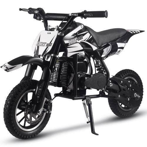 Alien DLX Kids Gas Dirt Bike, 50cc 2-Stroke, Age 6 and up