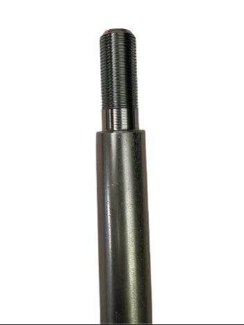Go Kart Axle, Solid Steel, 42 in. Length, 1 in. Diameter, 2 in. Stepped Threaded Ends, Offset 1/4 in. Keyways for sale