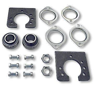 Go Kart Live Axle Kit, 3/4 in. Axle, 2-Hole Flangettes, Part #1869-A for sale