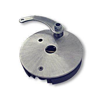 Drum Brake Assembly, 4-1/2", Round Backing Plate, Aluminum, 3/4" Bore for sale