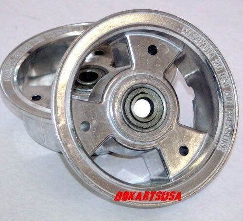 5 in. Aluminum Tri-Star Wheel, Live Axle Type, One Half Only, 1 in. ID, 1/4 in. Keyway Steel Insert for sale