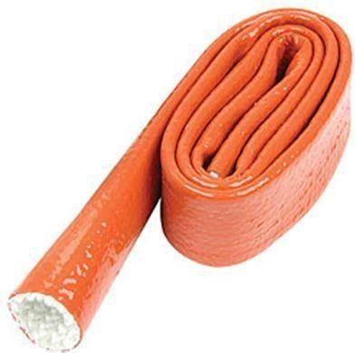 Header & Exhaust, Sleeve, Silicone/Fiberglass 1.0'' ID, Red for sale