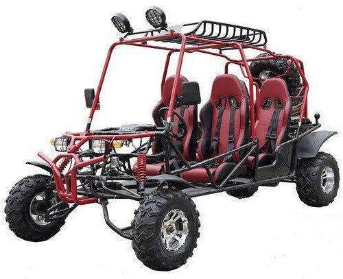 Hummer 4-Seater Buggy Go Kart, 200cc Electric Start, Automatic with Reverse, 10-inch Alloy Wheels for sale