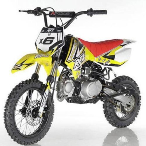 Apollo X6 125cc Dirt Bike, Automatic, 14/12 inch Wheels, Ages 12 and up
