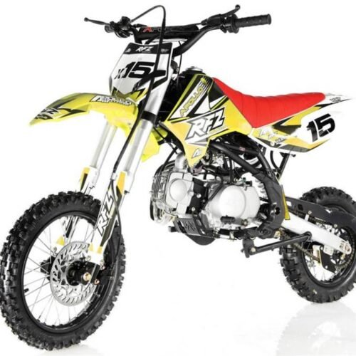 Apollo RFZ X15 125cc Dirt Bike, 4-Speed Manual, 14/12 inch Wheels, Upgraded Frame, Ages 12 and up for sale