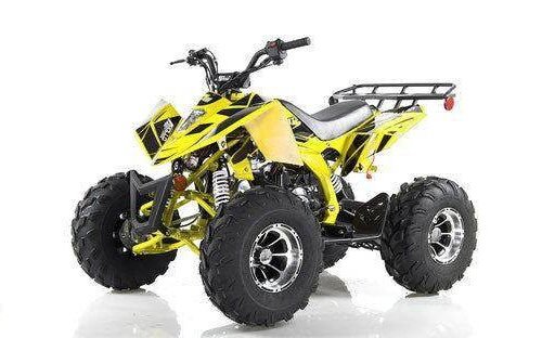Sniper DLX 125cc Sport ATV, Fully-Automatic with Reverse, Deluxe Alloy Wheels, Ages 12 and up