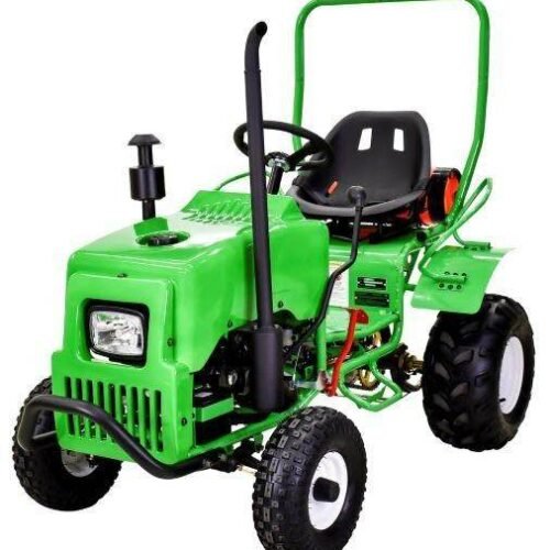 Kids Gas Mini Tractor, 125cc Engine with Electric Start, Automatic with Reverse, Ages 12 and up for sale