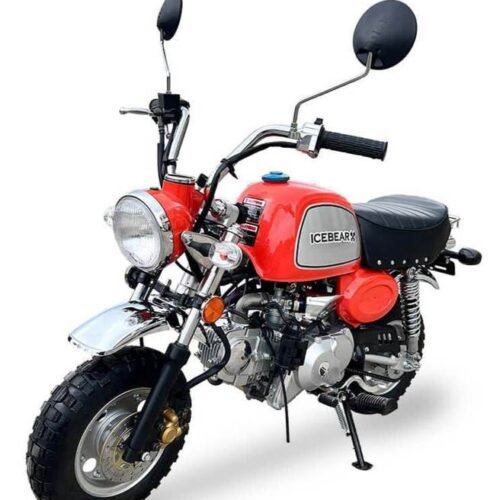 Leo 125cc Retro Motorcycle, 4-speed semi-automatic, 8-inch Wheels, 50 State Legal for sale